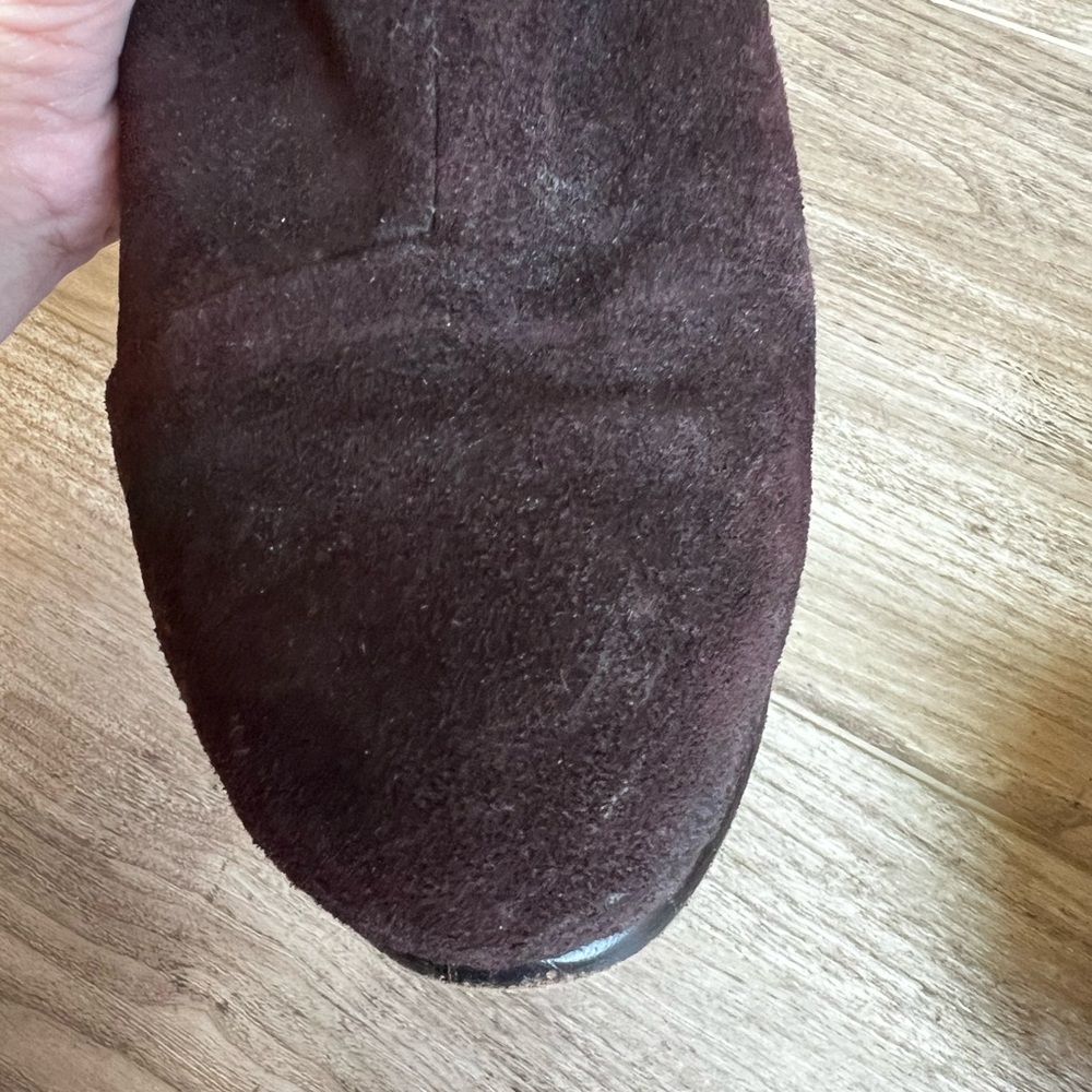 Rag & Bone Newbury rich brown suede bootie size 36=6 in fair condition - Picture 9 of 16